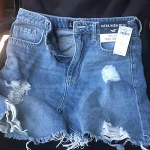 Hollister Mini Denim Skirt NWT